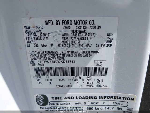 Ford F-150 Fx4