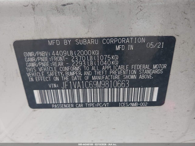 Subaru WRX Premium