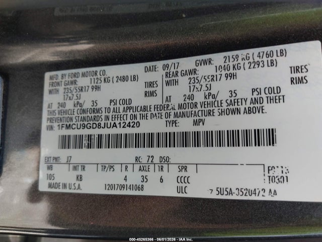Ford Escape Se