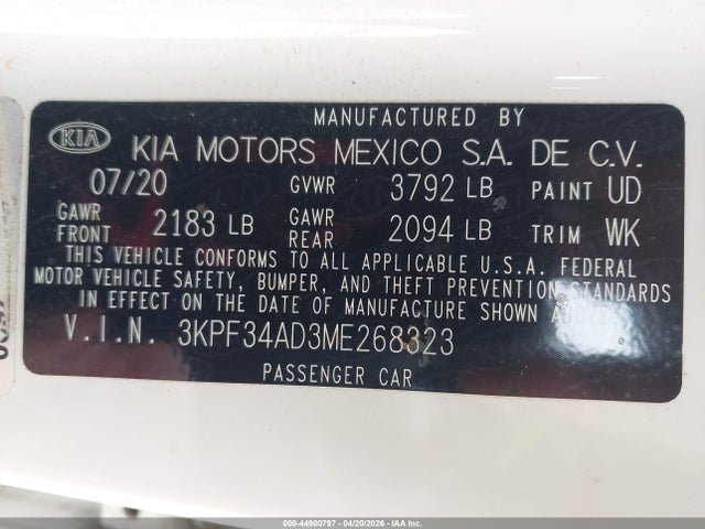 Kia Forte Gt-line