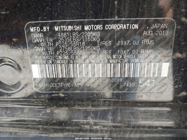 Mitsubishi Outlander Le 2.4