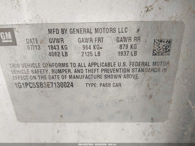 Chevrolet Cruze 1lt Auto
