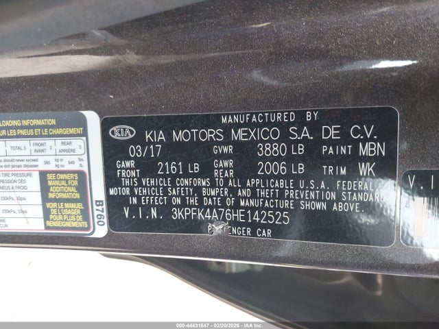 Kia Forte Lx