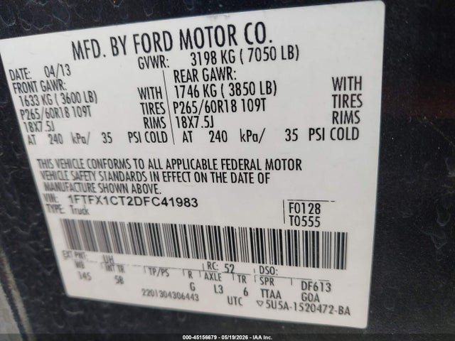 Ford F-150 Fx2