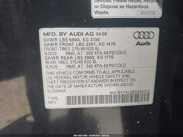 Audi Q7 4.2 Premium