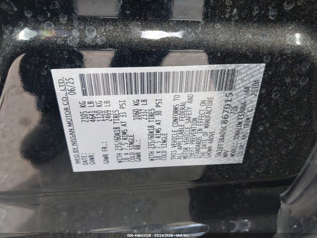 Nissan Rogue Sv Fwd