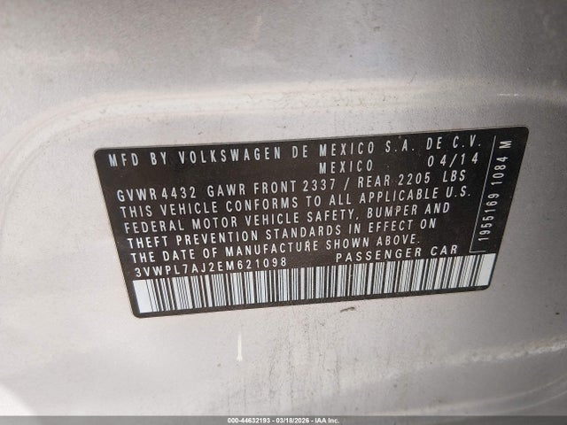 Volkswagen Jetta 2.0l Tdi