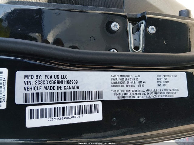 Dodge Charger Sxt Rwd