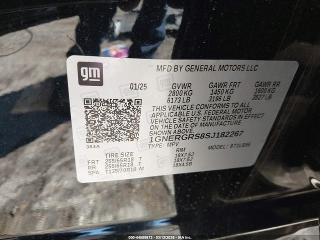Chevrolet Traverse Fwd Lt