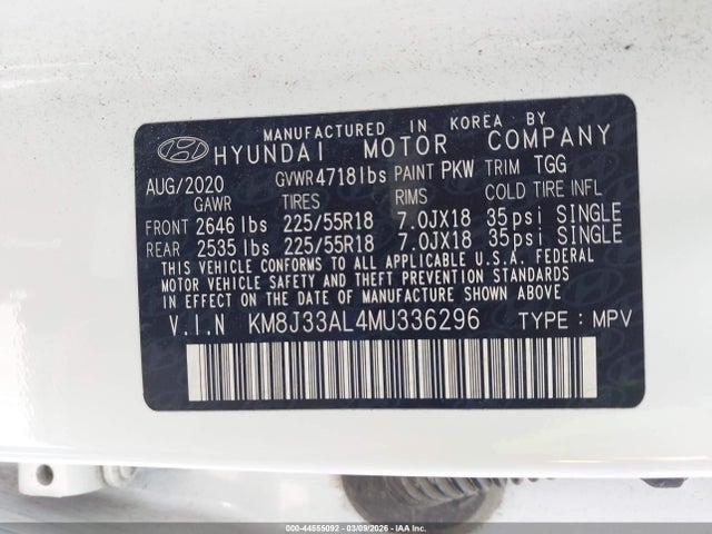 Hyundai TUCSON Sel