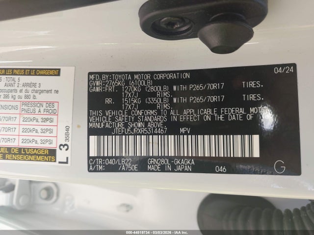 Toyota 4Runner Sr5 Premium