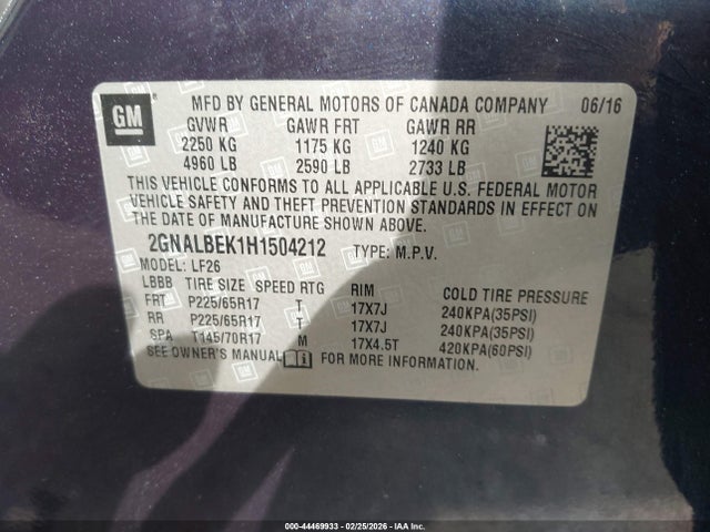 Chevrolet Equinox Ls