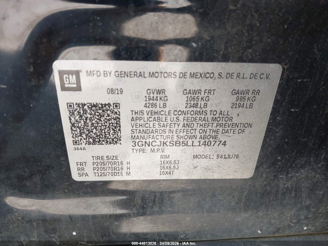 Chevrolet Trax Fwd Ls