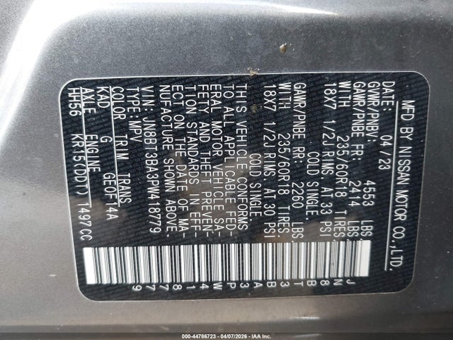 Nissan Rogue Sv Fwd