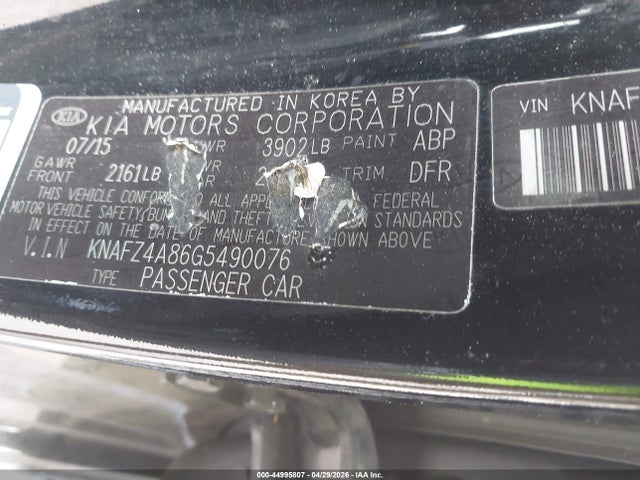 Kia Forte Ex