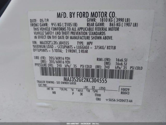 Ford EcoSport Se