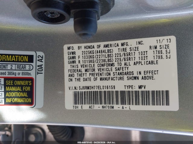 Honda CR-V Ex-l