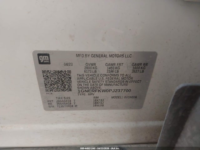 Chevrolet Traverse Fwd Ls