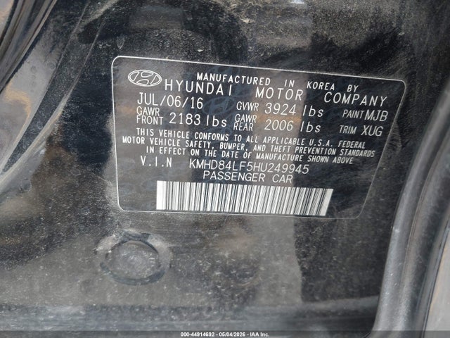 Hyundai ELANTRA Value Edition