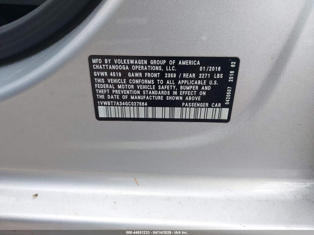 Volkswagen Passat 1.8t Se