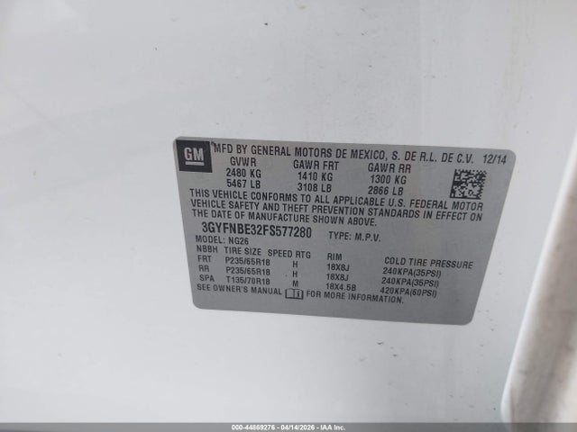 Cadillac SRX Luxury Collection