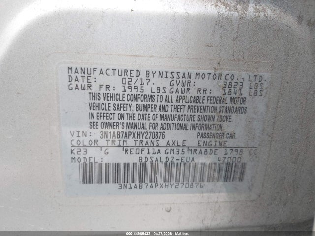 Nissan Sentra Sv