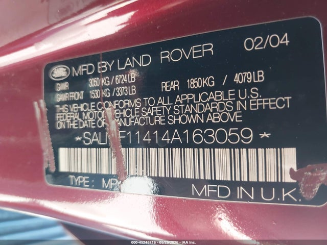 Land Rover Range Rover Hse