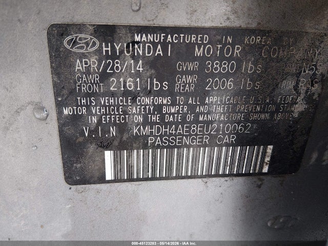 Hyundai ELANTRA Se