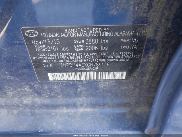 Hyundai ELANTRA Se