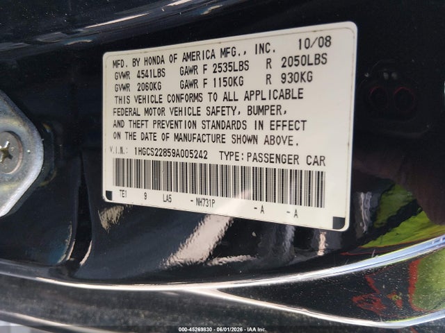 Honda Accord 3.5 Ex-l
