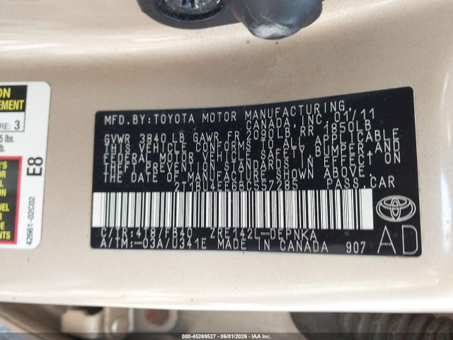 Toyota Corolla Le