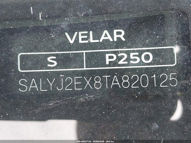 Land Rover Range Rover Velar P250 S