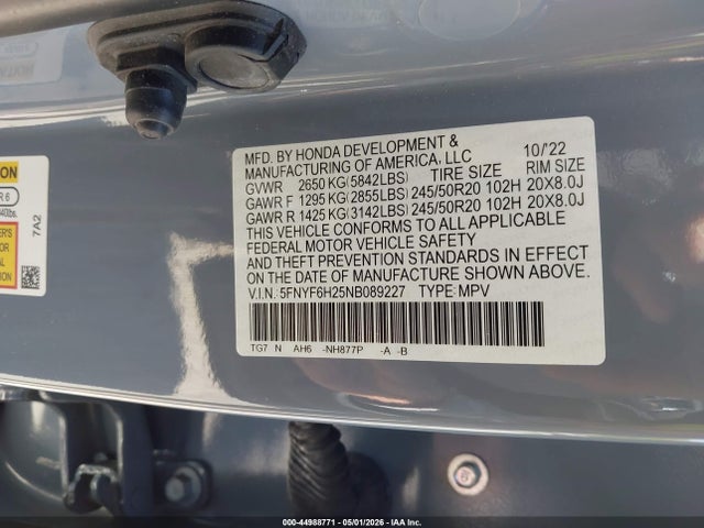 Honda Pilot Awd Special Edition