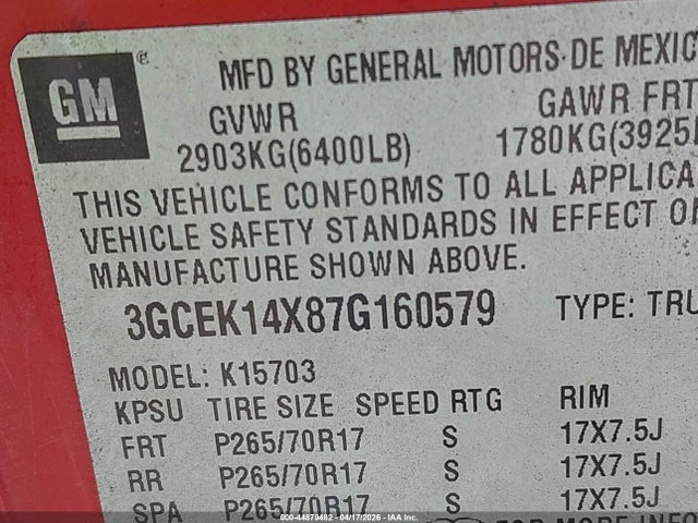 Chevrolet Silverado 1500 Work Truck