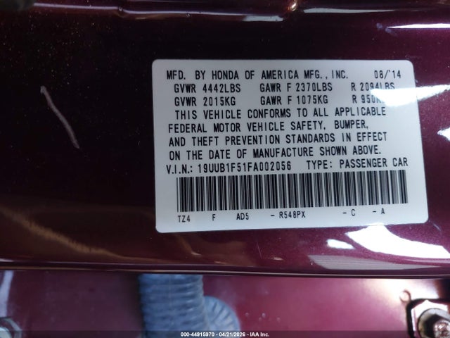 Acura TLX Tech