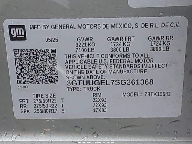 GMC Sierra 1500 4wd  Short Box Denali