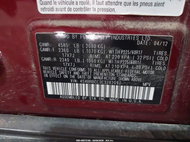 Subaru Outback 2.5i Premium