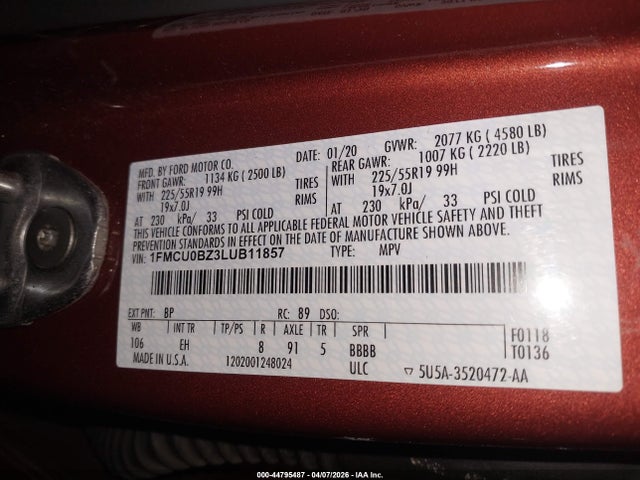 Ford Escape Se Sport Hybrid