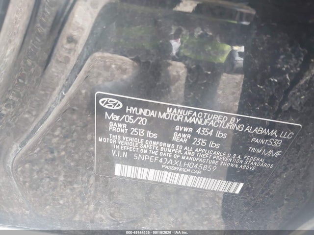 Hyundai SONATA Sel