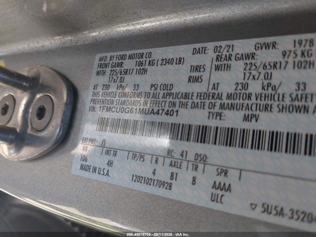 Ford Escape Se