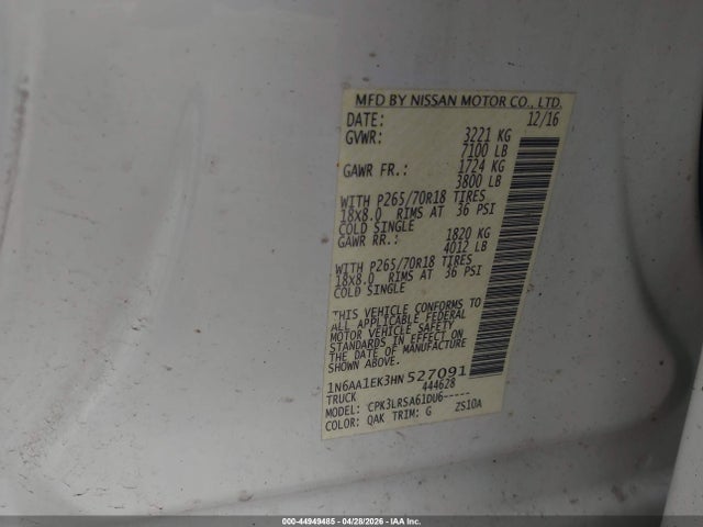 Nissan Titan S