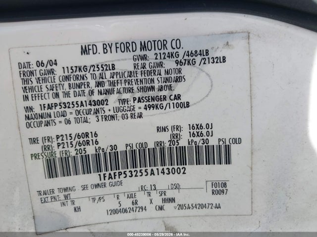 Ford Taurus Se