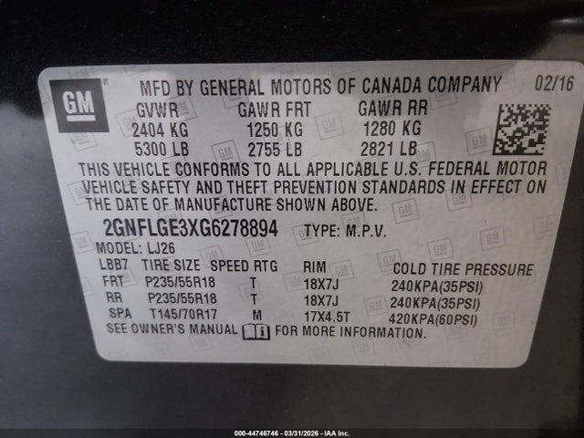 Chevrolet Equinox Ltz