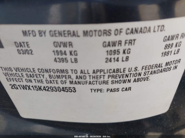 Chevrolet Monte Carlo Ss