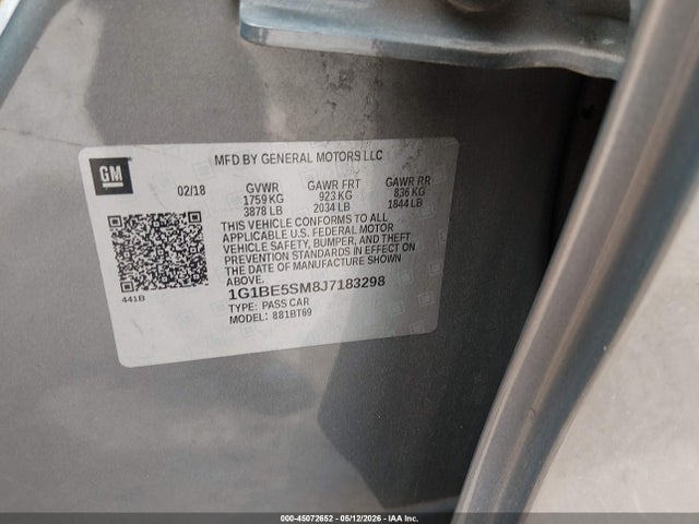 Chevrolet Cruze Lt Auto