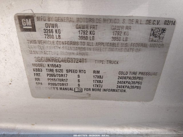 Chevrolet Silverado 1500 1lt