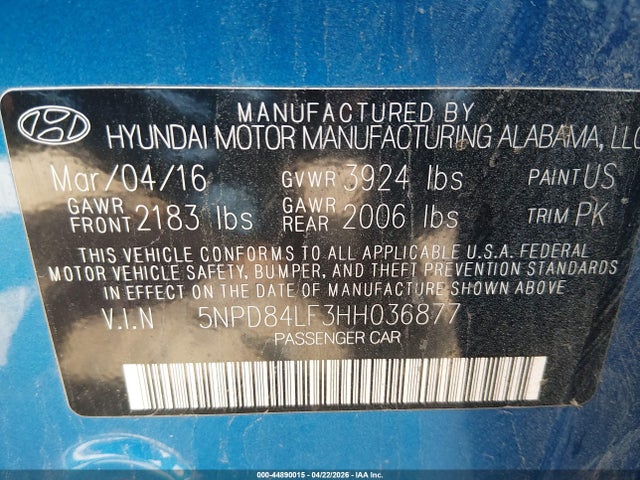 Hyundai ELANTRA Se