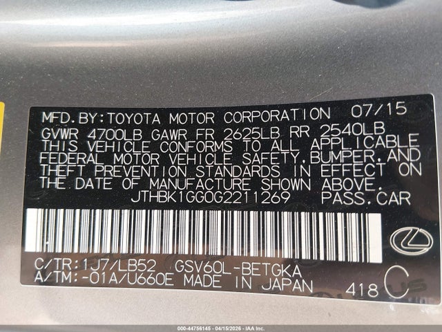 Lexus Es