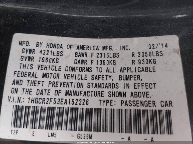 Honda Accord Sport