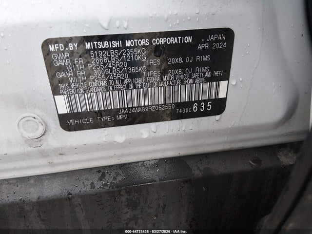 Mitsubishi Outlander Sel 2.5 S-awc